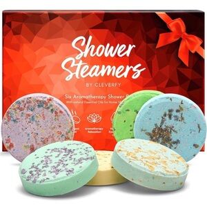Cleverfy Aromatherapy Shower Steamers - Variety Pack of Shower Bombs